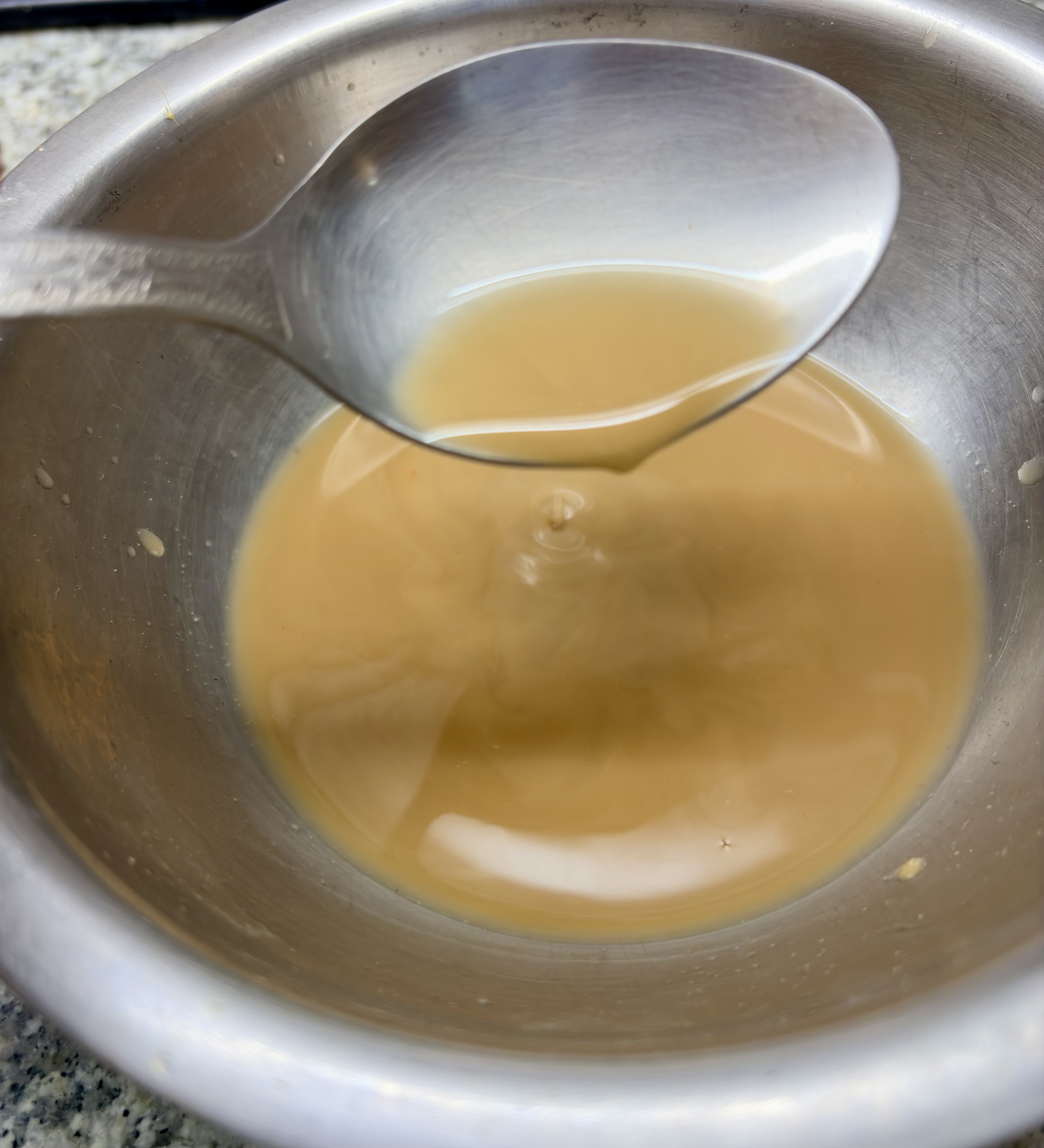 Step 1.1: Squeeze out the juice using a clean muslin cloth or a fine sieve