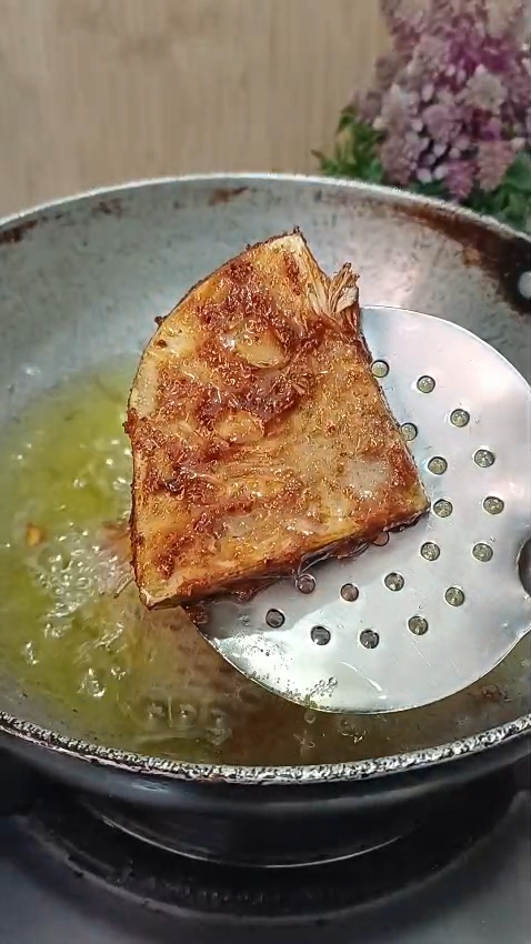 Step 1.2: Heat oil in a pan