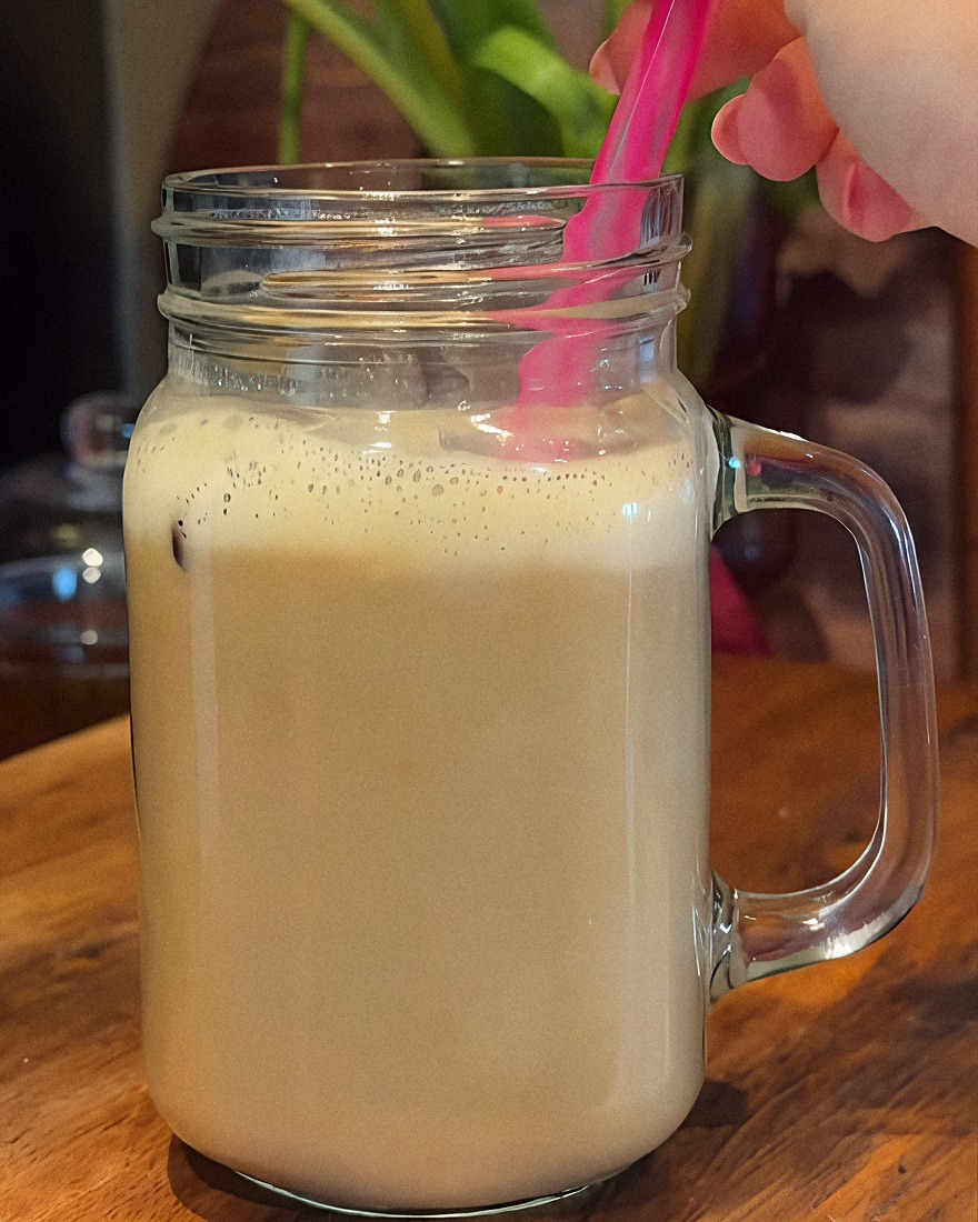 Salted Honey Iced Latte recipe