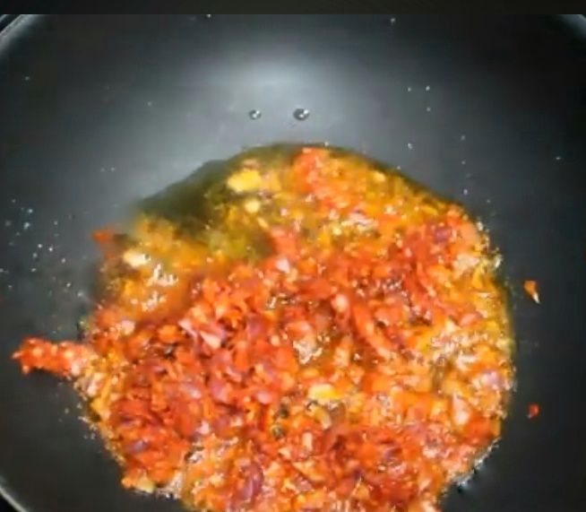 Step 1.1: Sauté until it turns golden brown