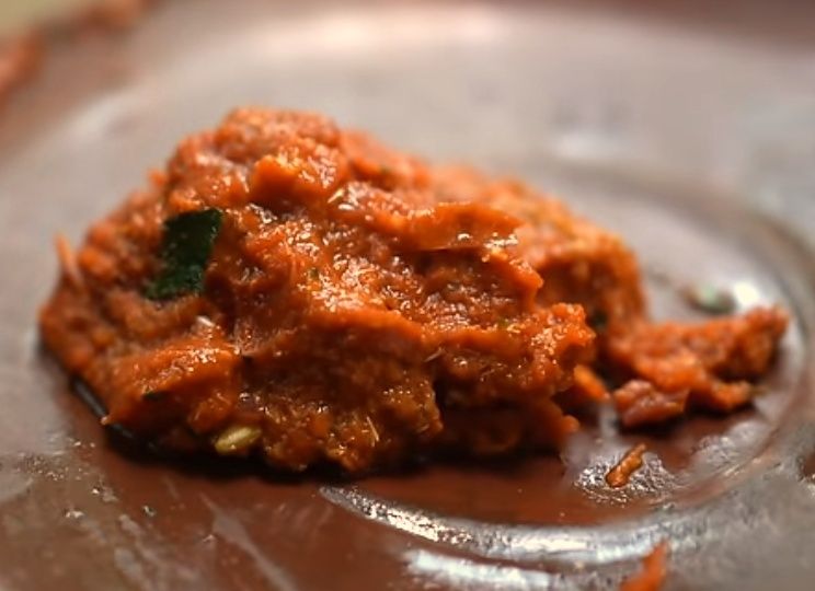 Step 2.1: Grind the mixture into a paste