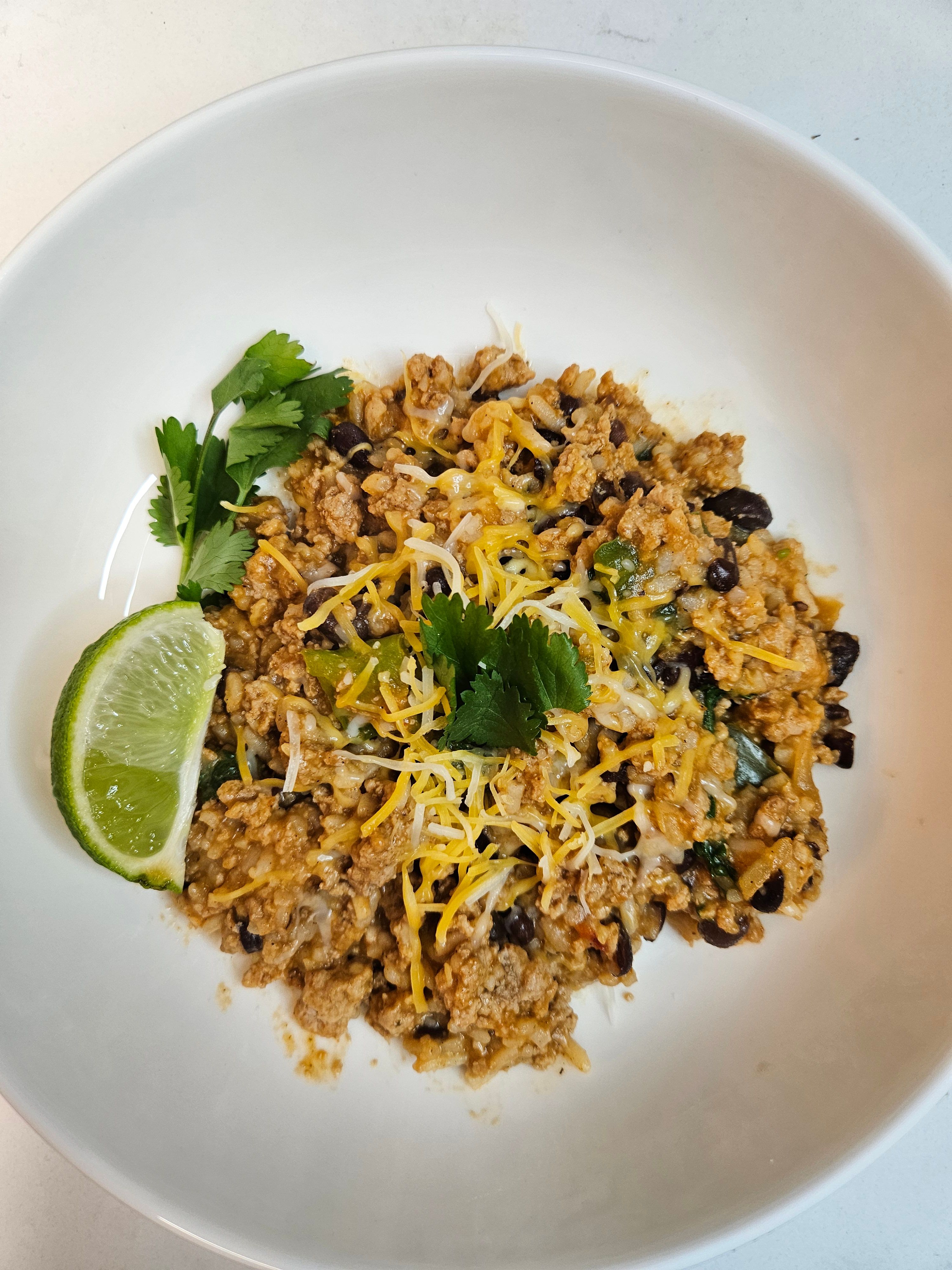 One Pot Easy Turkey Taco Rice | Chefadora