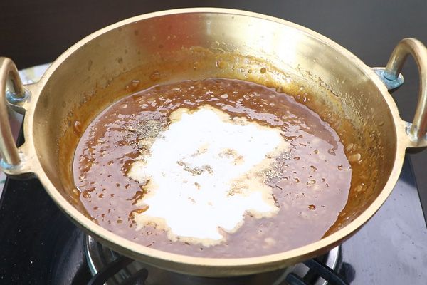 Step 2.1: Add thick coconut milk and mix well