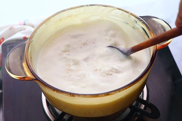 Step 1.1: Cook for a few more minutes until vermicelli starts to float on top and the kheer is creamy