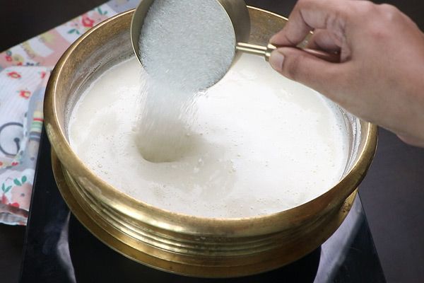 Step 2.1: Add sugar and mix well