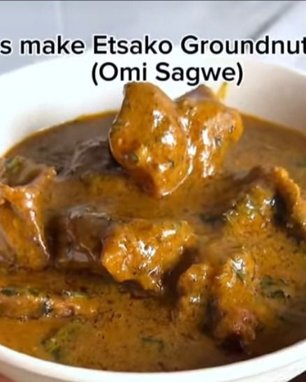 Etsako Groundnut Soup recipe