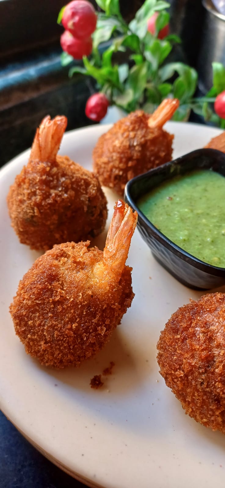 🍤 रेस्टोरेंट स्टाइल प्रॉन्स लॉलीपॉप