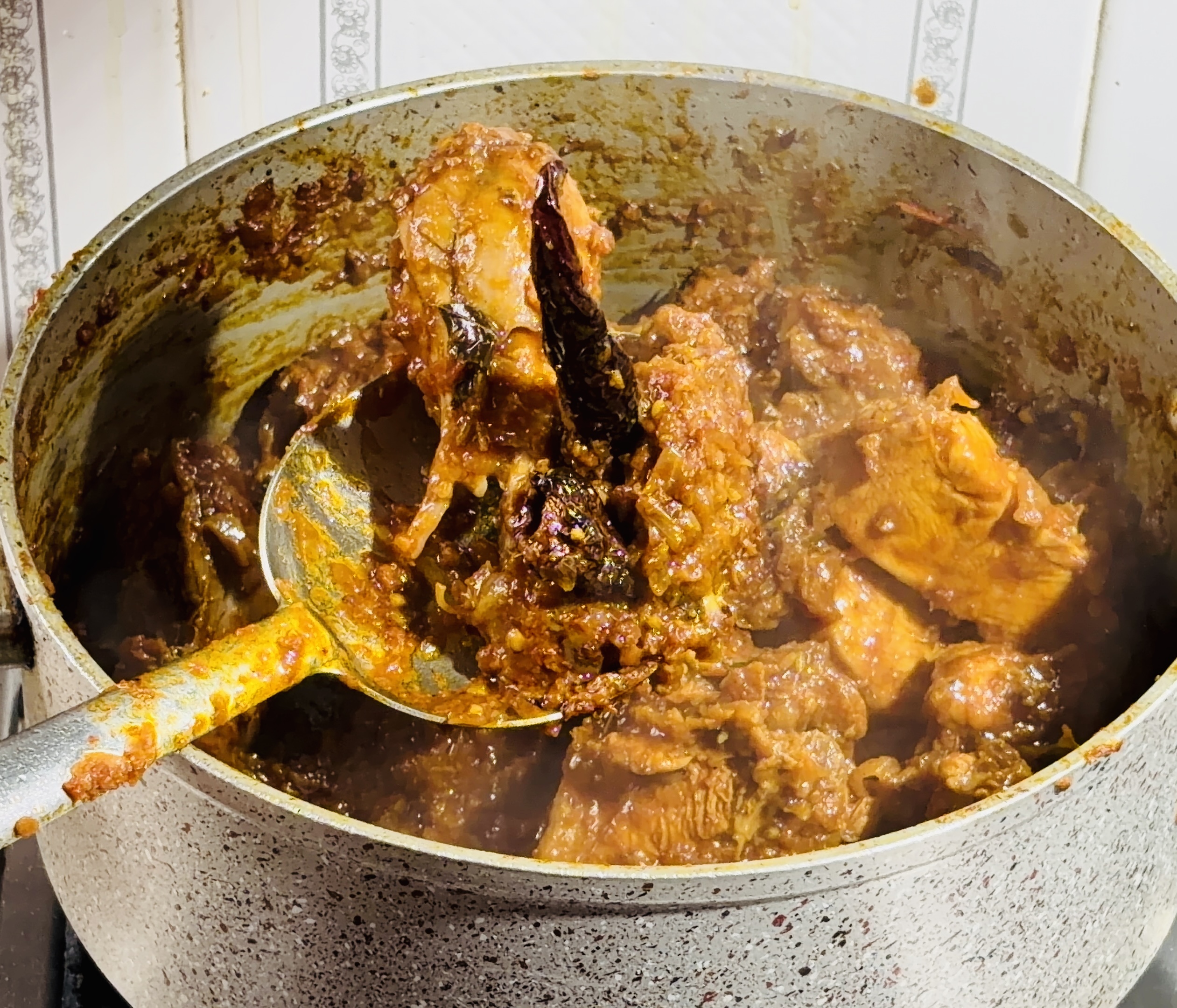 Step 3.1: Pour over the chicken and toss well