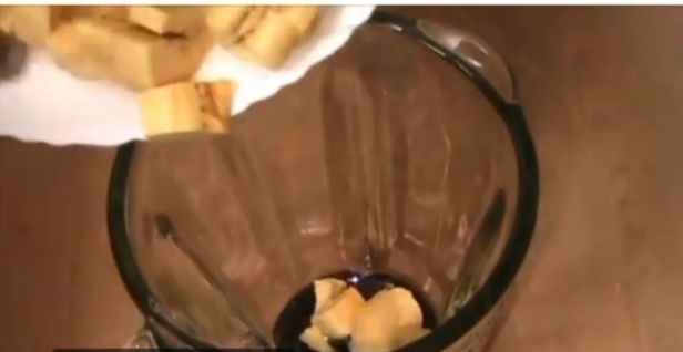 Step 3.2: Add the ripe plantains to the blender
