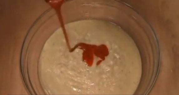 Step 4.1: Add palm oil and mix until well combined