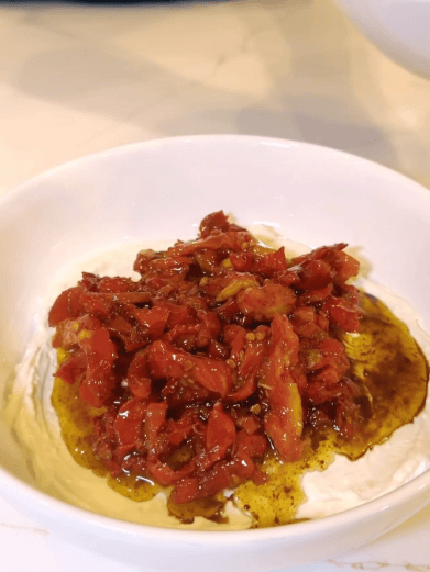 Whipped Goat Cheese & Sun-Dried Tomato Dip recipe