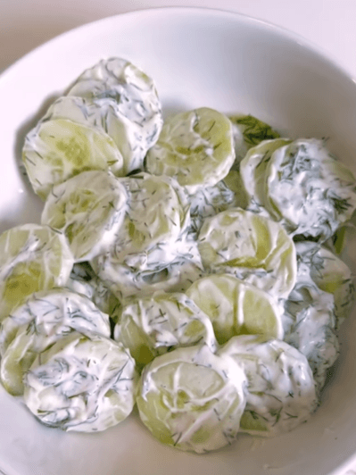 Mizeria - Polish Cucumber Salad recipe