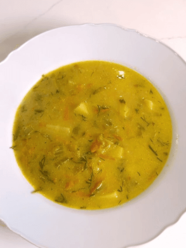 Polish Dill Pickle Soup recipe