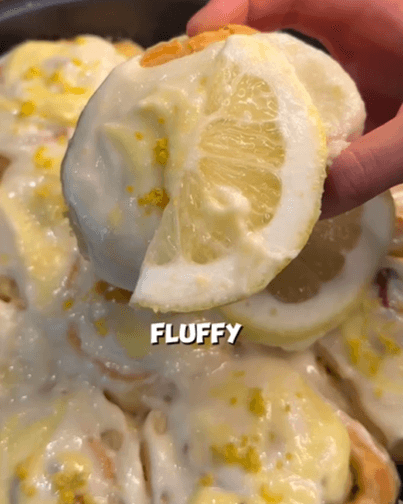 Lemon Cinnamon Rolls recipe