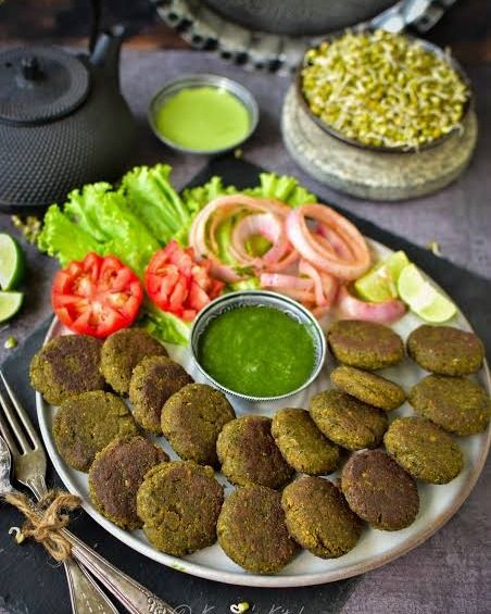 Sprouts & Oats Kabab recipe