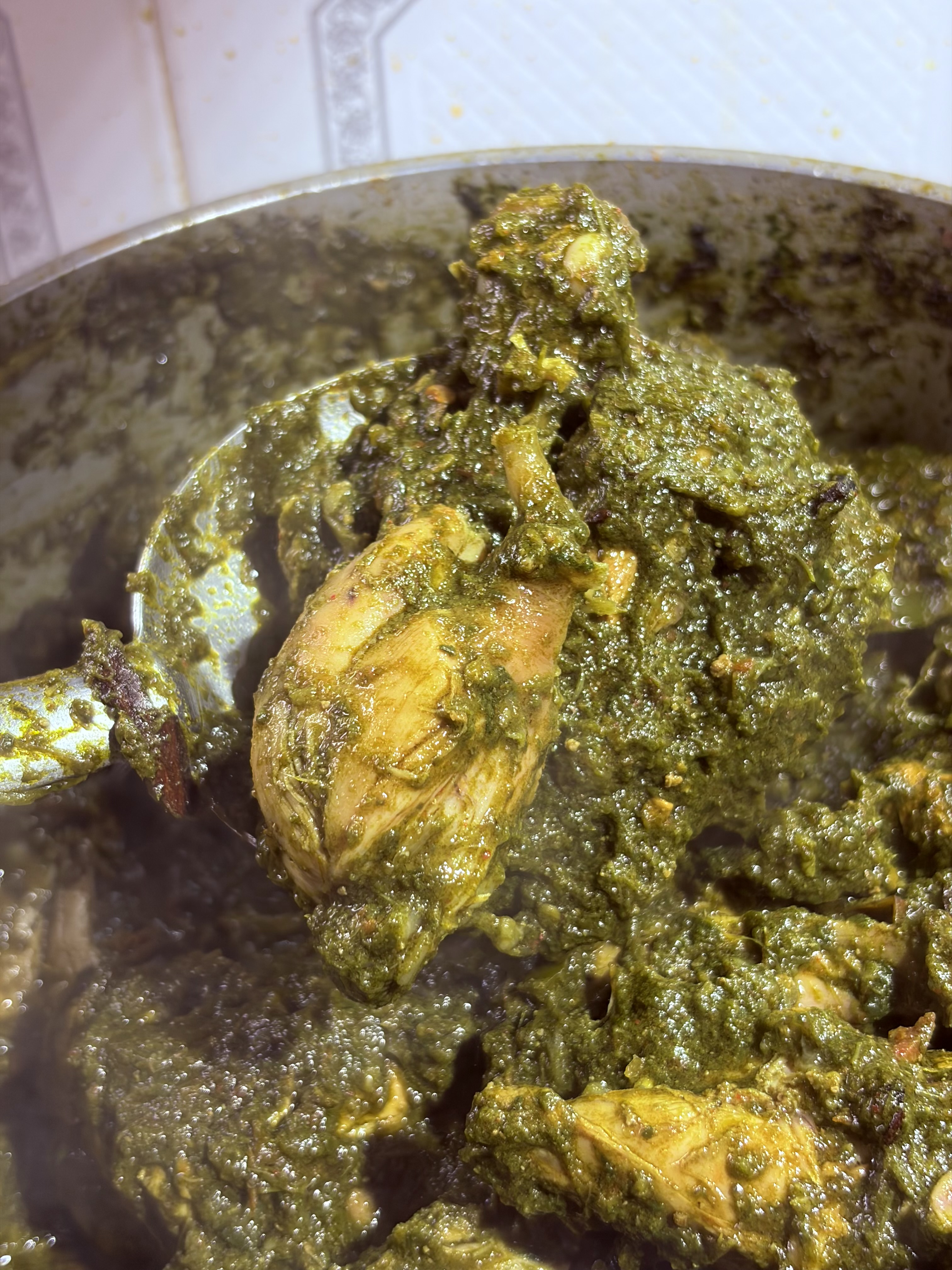 Step 4.1: Cover and cook on medium heat until the chicken is tender and fully cooked