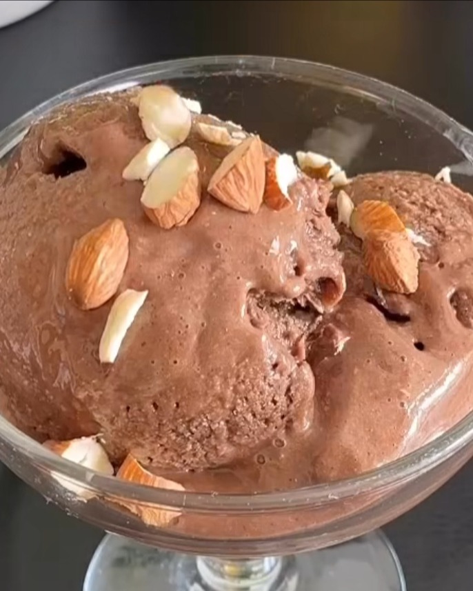 Healthy Banana Chocolate Ice Cream recipe
