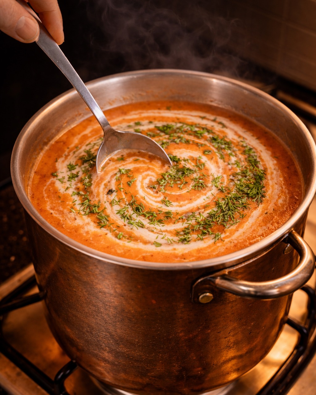 Creamy Roasted Tomato Soup recipe