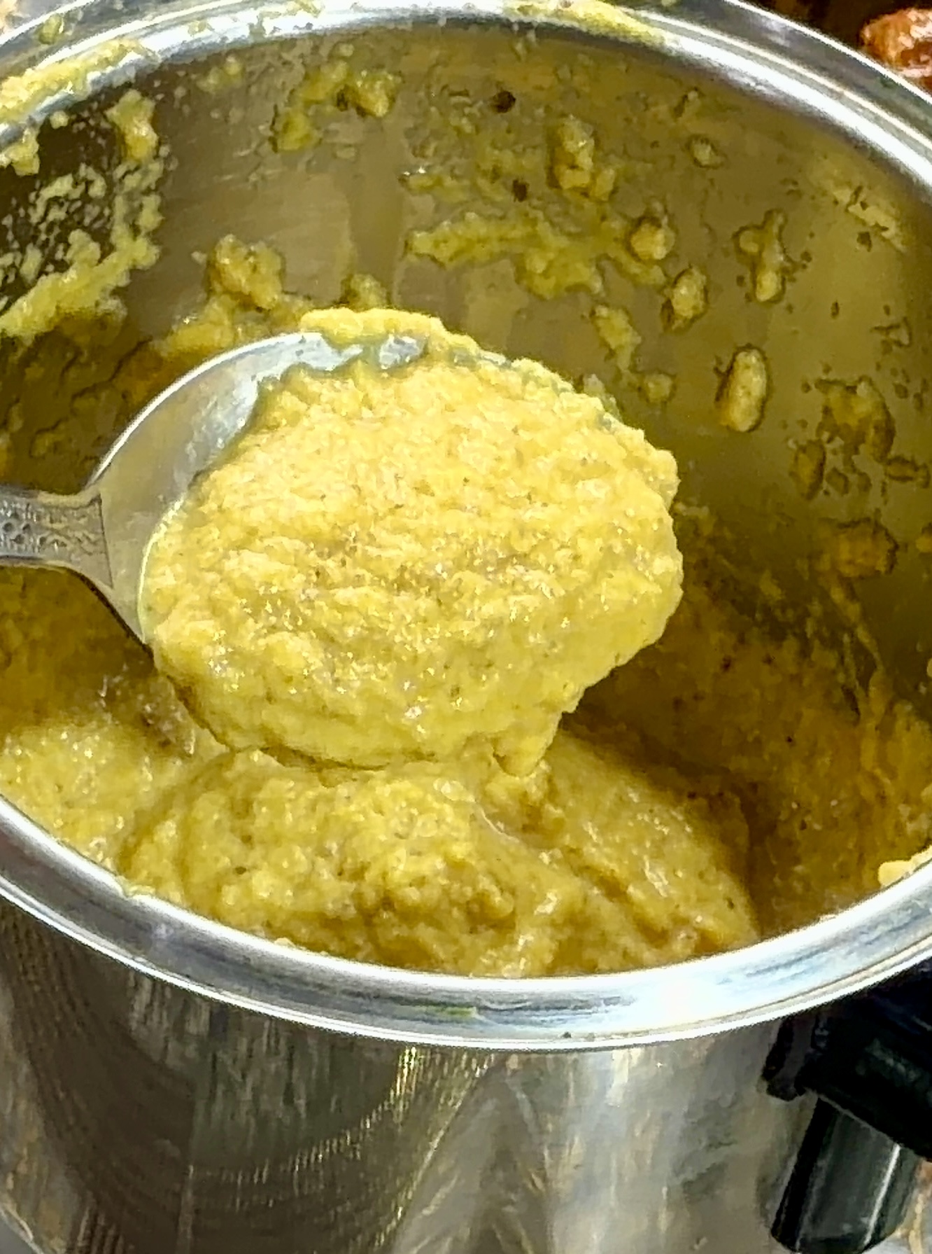 Step 3.1: Grind to a smooth paste without adding water