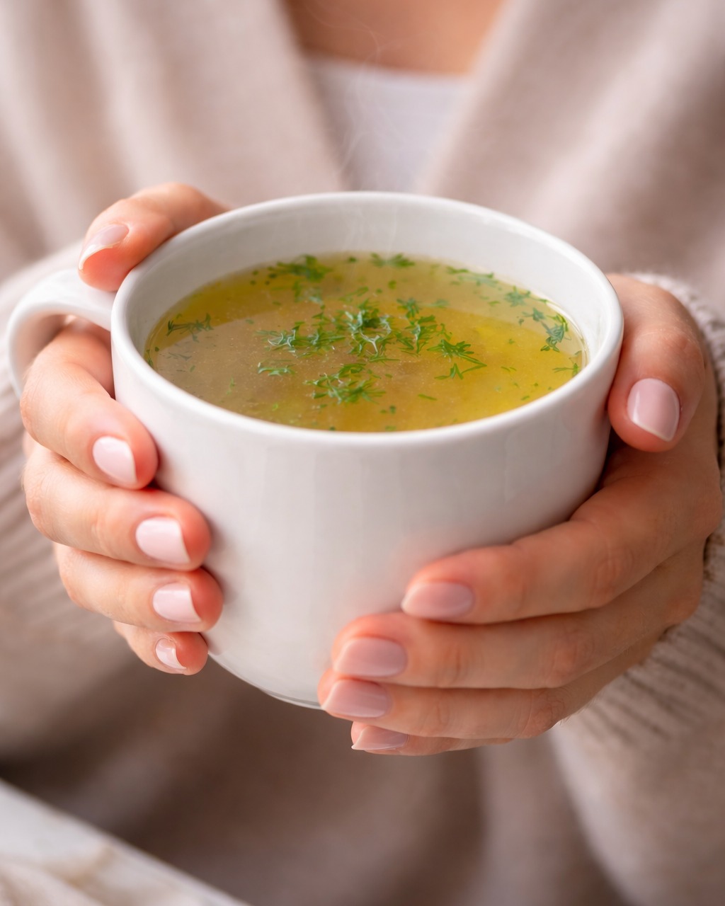 Traditional Chicken Broth (Light & Clear) recipe
