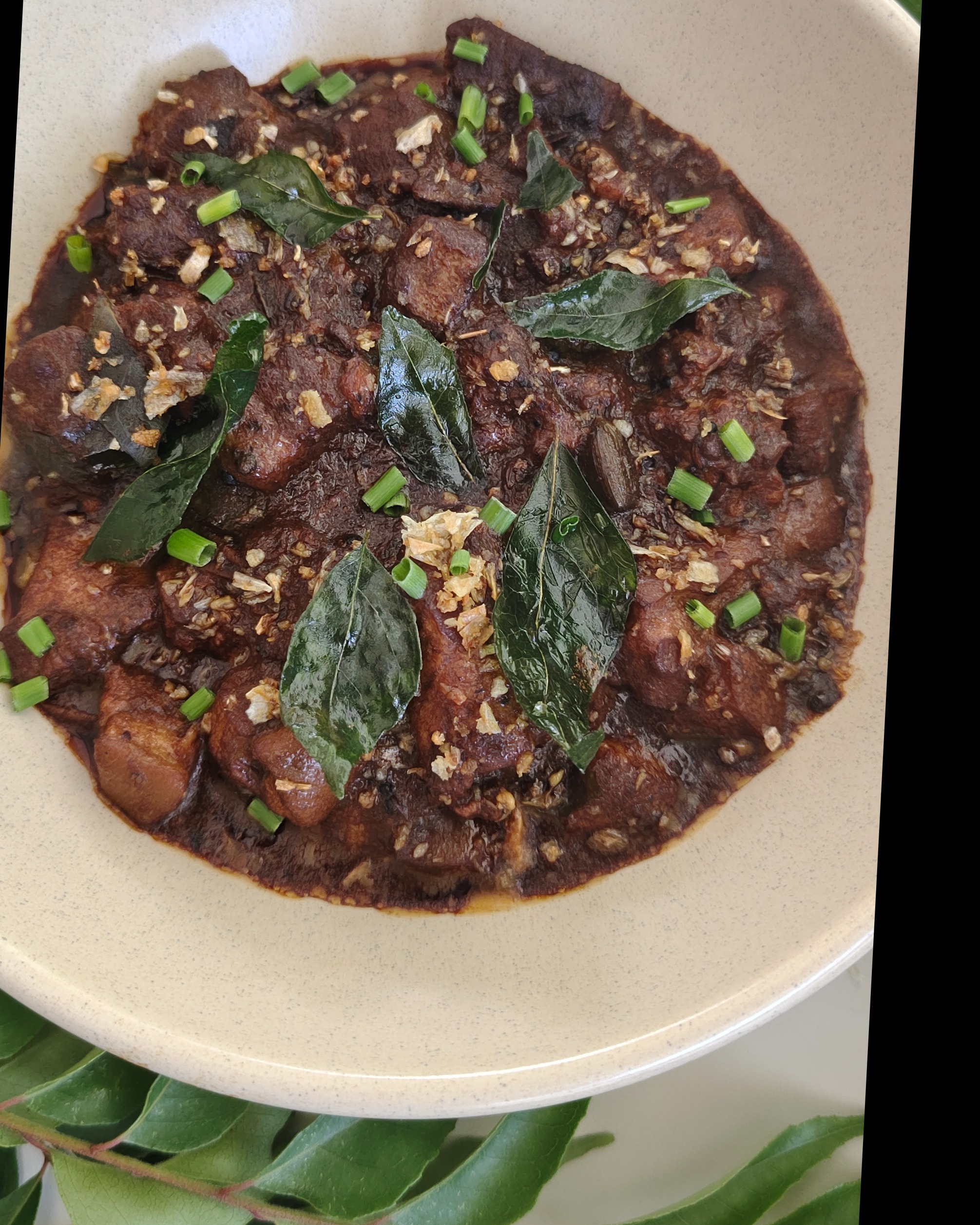 Sri Lankan Black Pork Curry recipe