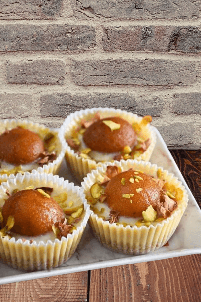 Gulab Jamun Cheesecake recipe