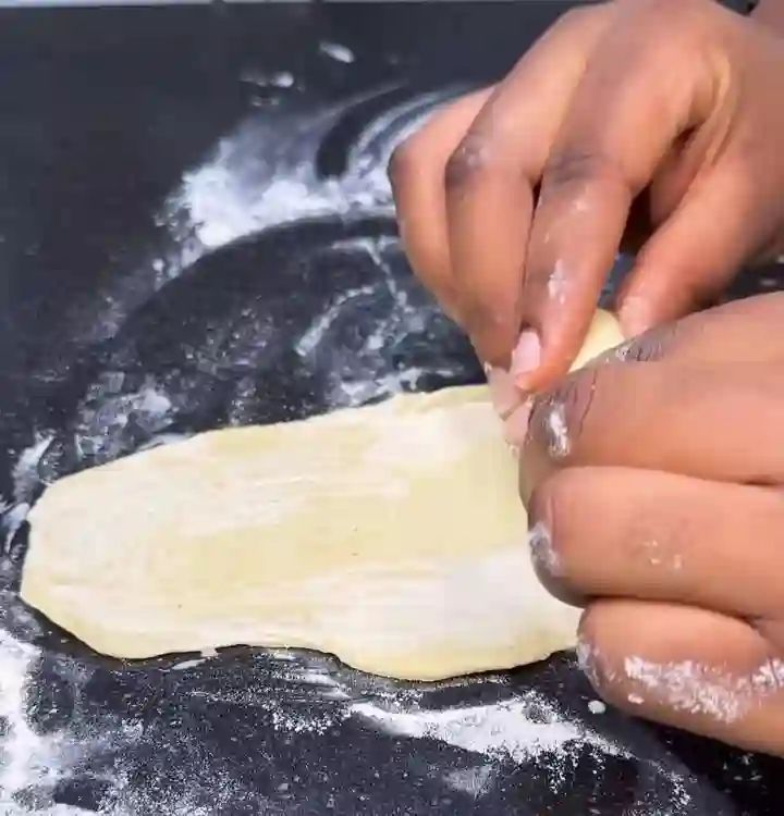 Step 3.1: Repeat the process for all the dough pieces
