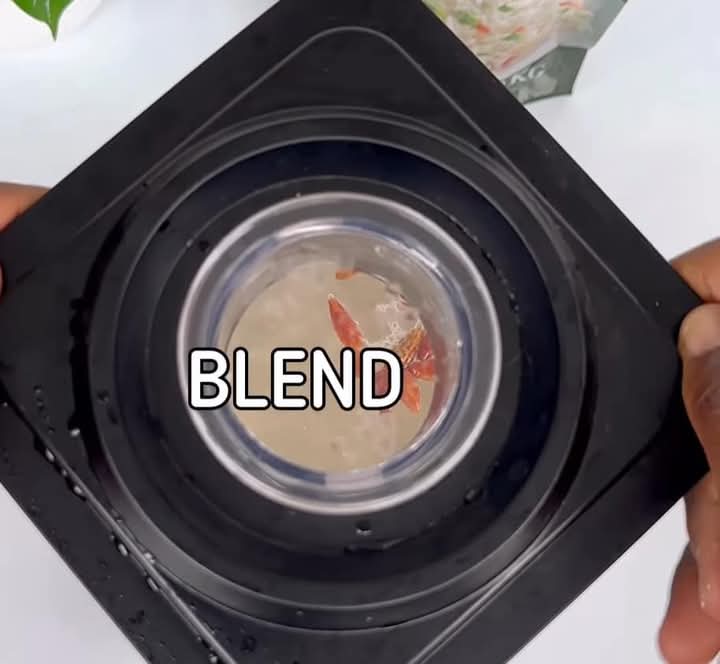 Step 2.4: In a blender or food processor, combine the soaked and rinsed rice and millet with 4 cups of water