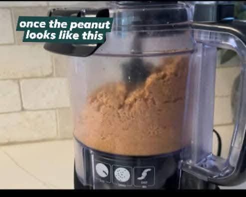 Step 1.3: Transfer the peeled peanuts to a blender or food processor and blend until smooth