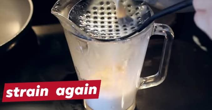Step 1.2: Simmer the soya milk longer to reduce the beany and bitter taste