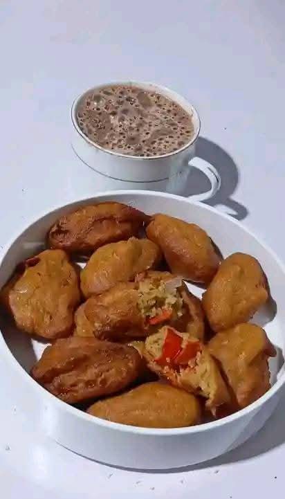 Step 1.3: Enjoy hot or cold paired with bread, pap, custard or beverage tea the Nigerian way