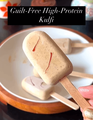 Guilt-Free High-Protein Kulfi recipe