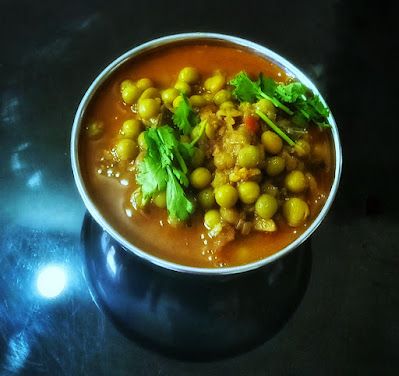 Green Peas Masala recipe