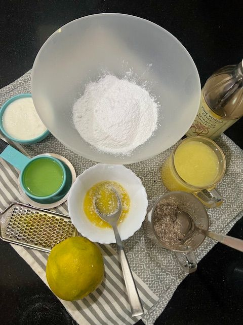 Step 2.2: In a large bowl, sift together the flour, baking powder, baking soda, and salt
