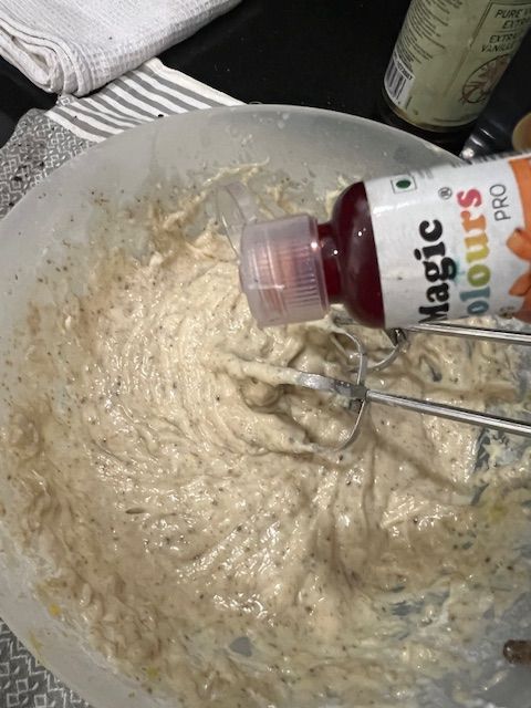 Step 5.1: Gently fold the dry ingredients into the wet ingredients using a spatula