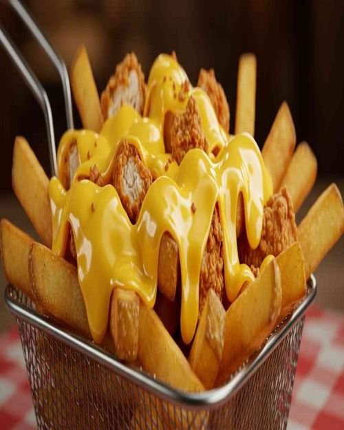Chicken Loaded Fries recipe