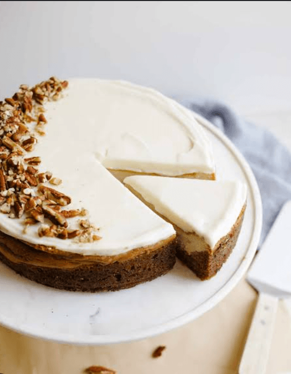 Carrot Cake Cheesecake Cake recipe
