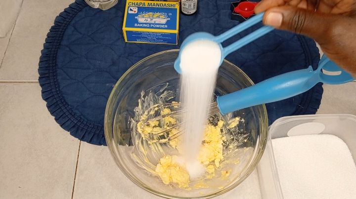 Step 1.1: In a bowl mix butter,1 tbsp of caster sugar then later add in 1/2 cup of milk
