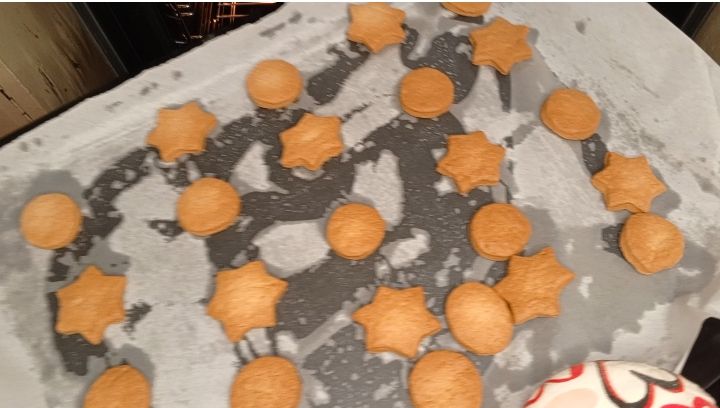 Step 1.2: Align the parchment paper on your baking tray