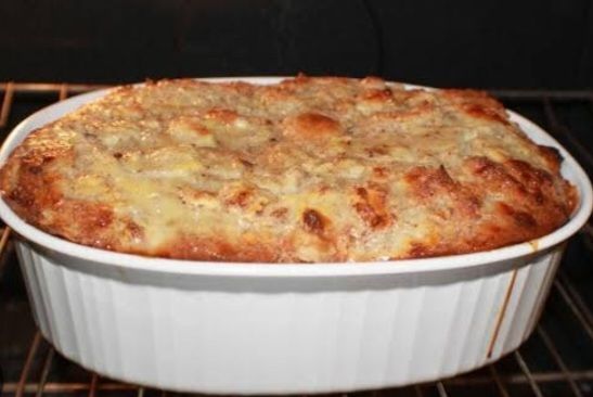 Step 1.2: Bake for 35-40 minutes, or until the top is golden and the pudding is set (you can check by inserting a knife in the center—if it comes out clean, it's done)