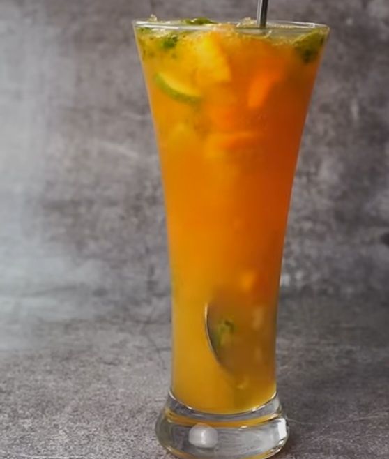 Step 1.2: Finally add soda/cold drink mix it all together
