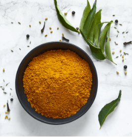 Step 1.1: Add curry powder and dried herbs