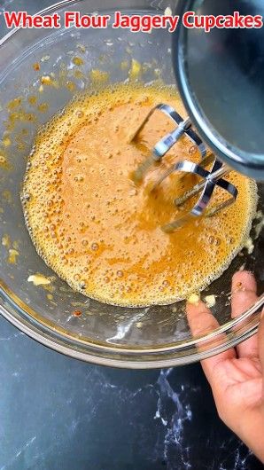 Step 1.3: Add room temperature eggs and beat again