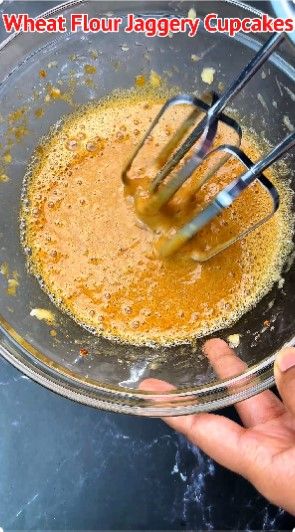Step 1.3: Pour in vegetable oil and vanilla essence, then beat well until fully combined