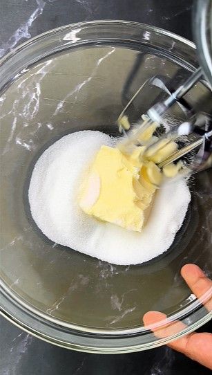 Step 1.3: In a large mixing bowl, add butter and sugar