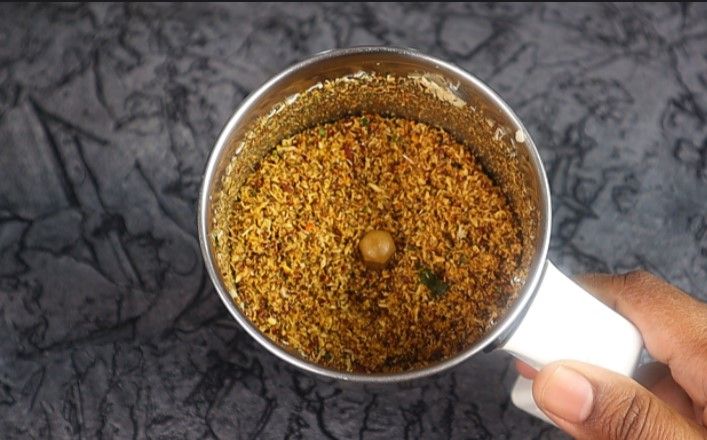 Step 1.3: Once cooled, transfer the roasted ingredients to a[ blender](https://amzn