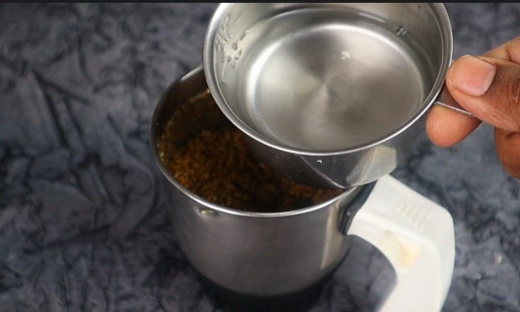 Step 1.4: Once cooled, transfer the roasted ingredients to a[ blender](https://amzn