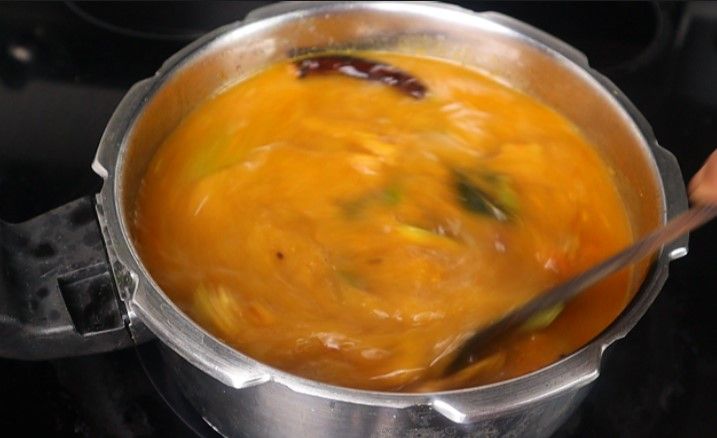Step 3.5: Add Grinded masala paste and cook for 2 minutes