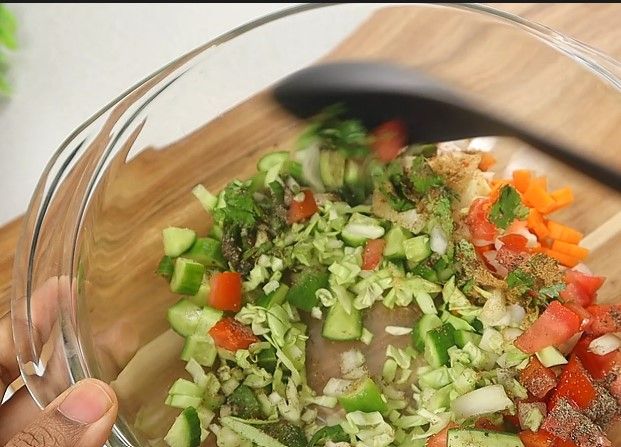 Step 1.1: Mix well, ensuring all the spices are combined thoroughly