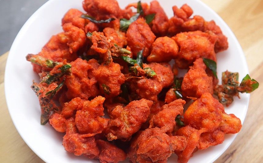 Cauliflower 65 recipe| Recipe for Cauliflower 65 Fry  | Chefadora